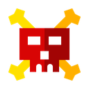 پیش‌نمایش فایل skull-766 از پک هالووین تخت