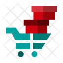 پیش‌نمایش فایل shopping-cart-460 از پک جعبه هدیه تخت