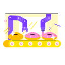 پیش‌نمایش فایل donut-production-with-ai-robot-8920735 از پک هوش مصنوعی و آینده‌نگر