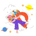 پیش‌نمایش فایل couple-sleep-together-on-wekend-9299908 از پک Weekend و خانواده Activity