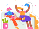 پیش‌نمایش فایل happy-weekend-by-playing-games-9299920 از پک Weekend و خانواده Activity