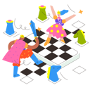 پیش‌نمایش فایل play-chess-on-weekends-9299924 از پک Weekend و خانواده Activity