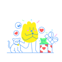 پیش‌نمایش فایل happy-getting-pet-9587461 از پک خیریه