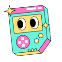 پیش‌نمایش فایل gameboy-10410684 از پک Nineties رترو استیکر