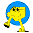 پیش‌نمایش فایل character-capturing-moment-10874026 از پک شخصیت بامزه استیکر