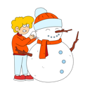 پیش‌نمایش فایل build-a-snowman-11450921 از پک سفر و تعطیلات