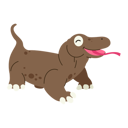 پیش‌نمایش فایل baby-komodo-dragon-11718002 از پک بامزه Baby حیوان