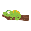 پیش‌نمایش فایل chameleon-11718005 از پک بامزه Baby حیوان