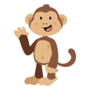 پیش‌نمایش فایل little-monkey-11599265 از پک بامزه Baby حیوان