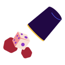 پیش‌نمایش فایل dice-trick-11881646 از پک Carnaval