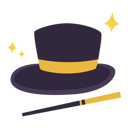 پیش‌نمایش فایل magic-hat-11881655 از پک Carnaval