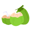 پیش‌نمایش فایل coconut-12126693 از پک ساحل