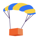 پیش‌نمایش فایل parachute-12138125 از پک تابستان