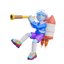 پیش‌نمایش فایل boy-finding-startup-idea-5581384 از پک Cartoon شخصیت