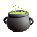 پیش‌نمایش فایل cauldron-pot-6516346 از پک هالووین