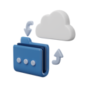 پیش‌نمایش فایل folder-cloud-6629848 از پک ابر Tech و SaaS