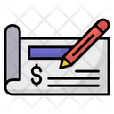 پیش‌نمایش فایل signing-cheque-6558043 از پک بانکداری و پرداخت