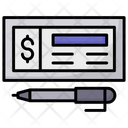 پیش‌نمایش فایل signing-cheque-6558079 از پک بانکداری و پرداخت