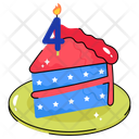 پیش‌نمایش فایل cake-8663237 از پک چهارم جولای