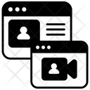پیش‌نمایش فایل web-video-call-vector-icon-2834615 از پک کسب و کار و امور مالی