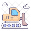 پیش‌نمایش فایل bulldozer-3796389 از پک حمل و نقل