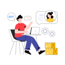 پیش‌نمایش فایل 24-hours-customer-service-7109396 از پک تحویل