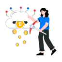 پیش‌نمایش فایل cloud-mining-7108722 از پک بلاکچین