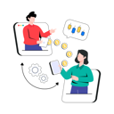 پیش‌نمایش فایل crypto-transaction-7108738 از پک بلاکچین