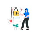 پیش‌نمایش فایل account-hacking-7155325 از پک امنیت سایبری