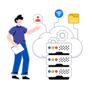 پیش‌نمایش فایل cloud-server-7230036 از پک خدمات وب