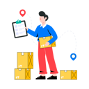 پیش‌نمایش فایل delivery-service-7250218 از پک خرید آنلاین