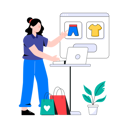 پیش‌نمایش فایل online-shopping-7250228 از پک خرید آنلاین