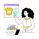 پیش‌نمایش فایل add-to-cart-7444848 از پک خطوط حلقه‌ای – شماره ۱