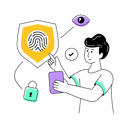 پیش‌نمایش فایل biometric-security-7444860 از پک خطوط حلقه‌ای – شماره ۱