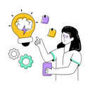 پیش‌نمایش فایل brainstorming-7444863 از پک خطوط حلقه‌ای – شماره ۱