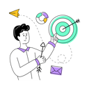 پیش‌نمایش فایل business-goal-7444872 از پک خطوط حلقه‌ای – شماره ۱