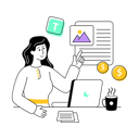پیش‌نمایش فایل content-writing-7444862 از پک خطوط حلقه‌ای – شماره ۱