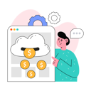 پیش‌نمایش فایل cloud-money-7467150 از پک حباب کسب‌وکار