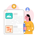 پیش‌نمایش فایل content-writing-7467152 از پک حباب کسب‌وکار
