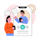 پیش‌نمایش فایل customer-assistance-7467155 از پک حباب کسب‌وکار