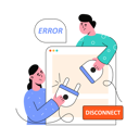 پیش‌نمایش فایل disconnect-7467166 از پک حباب کسب‌وکار