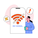 پیش‌نمایش فایل no-wifi-7467139 از پک حباب کسب‌وکار