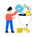 پیش‌نمایش فایل marketing-funnel-8023214 از پک بازاریابی دیجیتال