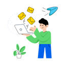 پیش‌نمایش فایل email-sending-8022074 از پک کسب و کار