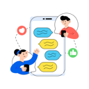 پیش‌نمایش فایل chatting-app-8022868 از پک ارتباطات