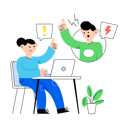 پیش‌نمایش فایل online-business-discussion-8022859 از پک ارتباطات