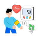 پیش‌نمایش فایل blood-pressure-screening-8071340 از پک سلامت و مراقبت