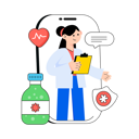 پیش‌نمایش فایل online-doctor-8071327 از پک سلامت و مراقبت