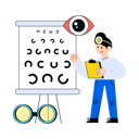 پیش‌نمایش فایل ophthalmologist-checking-8071350 از پک سلامت و مراقبت