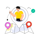 پیش‌نمایش فایل boy-finding-travel-destination-8324757 از پک نقشه و مسیریابی